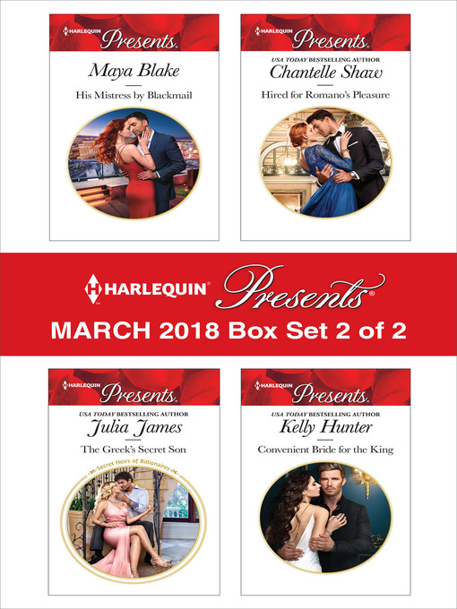 Title details for Harlequin Presents March 2018--Box Set 2 of 2 by Maya Blake - Available